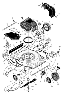 Part Location Diagram of 10101240  Z Murray Bracket, Idler Support
